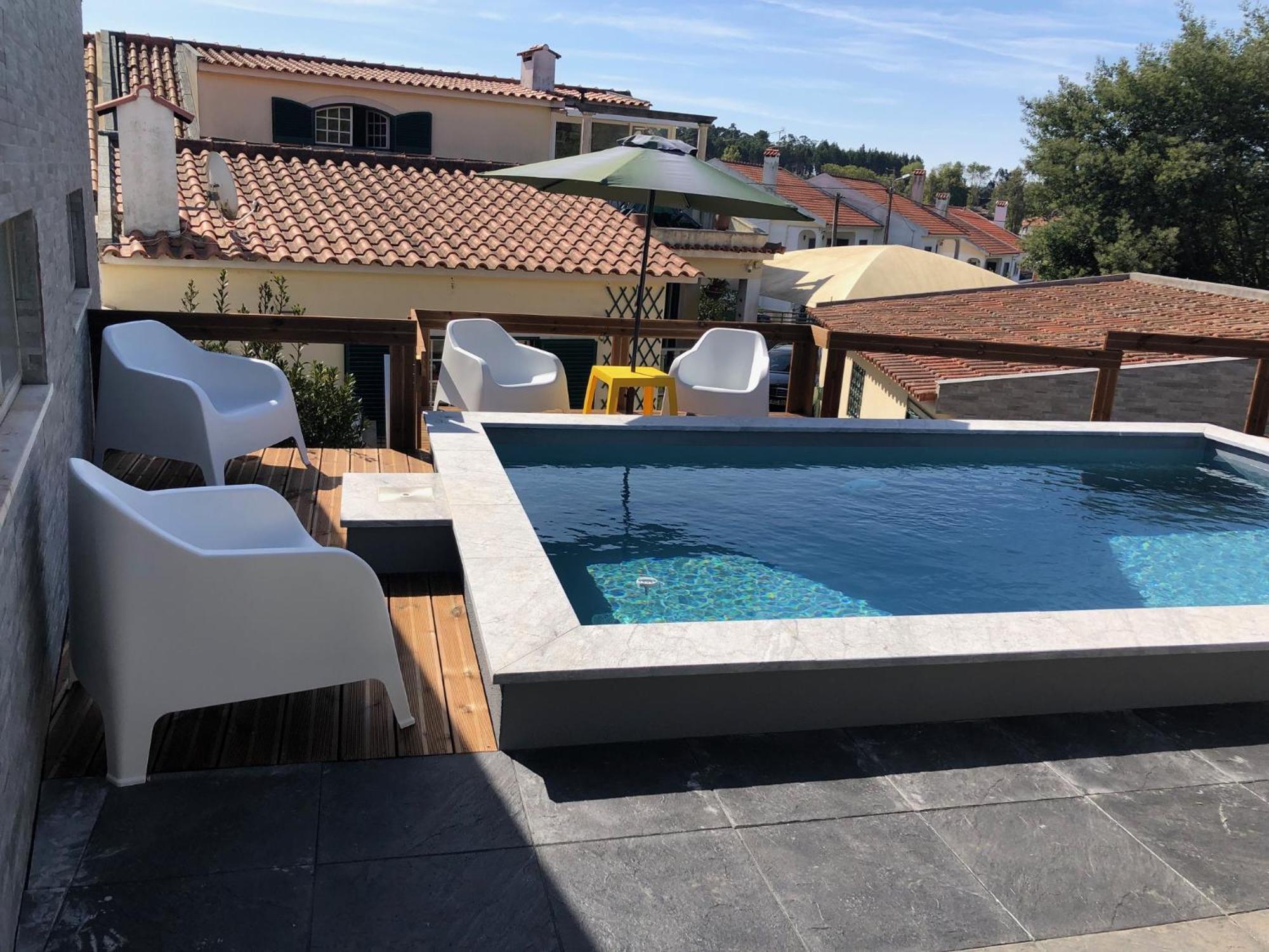 Hotel Sintra Breeze - Sun, Pool & Kitchen Mem Martins Zewnętrze zdjęcie